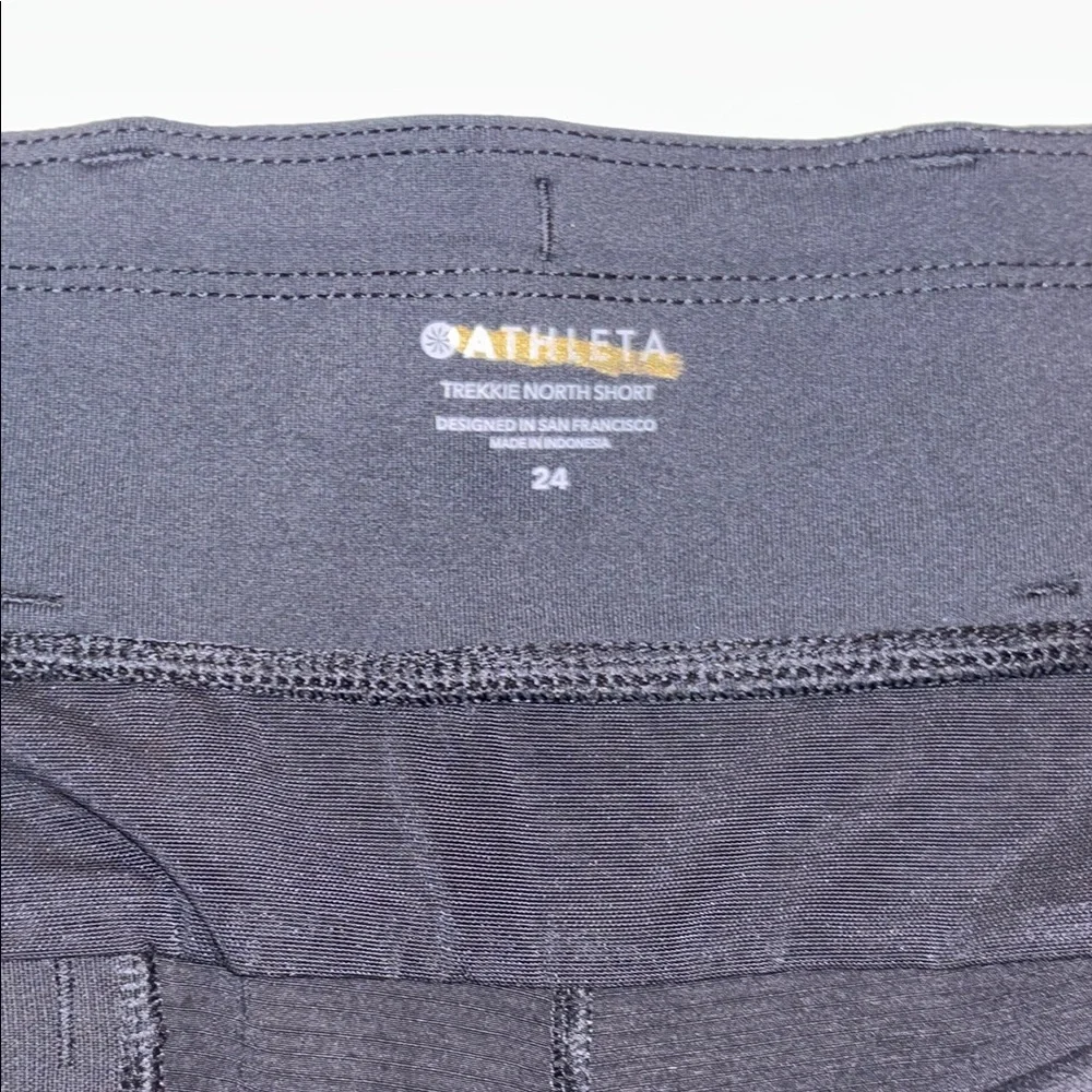 Athleta Trekkie North Short Black Shorts Womens Plus 24 NWT